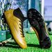 New High Top Soccer Shoes For Men And Women With Long Spikes And Broken Spikes For Outdoor Sports Professional Competition Soccer Shoes_vogvips.com
