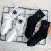 Socks Funny Flower Pattern Socks Women's Horror Spider Women's Socks Wood Ear Casual Cotton Socks Autumn And Winter New Student Socks_vogvips.com