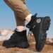 Men's Winter High-Top Casual Sneakers Fashionable Slip-Resistant Warm Lined Shoes With Cushion Comfort_vogvips.com