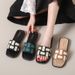 Factory Direct Sale Fashion Slippers Women, Summer Outdoor Non-slip Beach Shoes, New Flat Casual Sandals For Women_vogvips.com