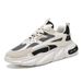 Spring New Breathable Mesh Sports Shoes, Men's Trendy Versatile Little White Height Casual Running Dad Shoes_vogvips.com