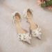 Women's Shoes fashion fairy tiger skin pattern design temperament lady banquet bridesmaid shoes high heels_vogvips.com