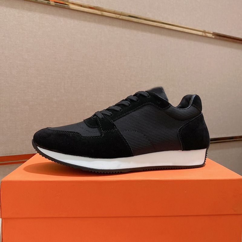 Fashion Casual Men's Genuine Leather Breathable Flat Sports Style European Light Luxury Lace-up H Spring Autumn Single_vogvips.com