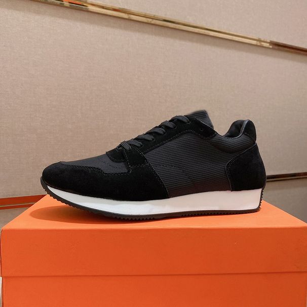 Fashion Casual Men's Genuine Leather Breathable Flat Sports Style European Light Luxury Lace-up H Spring Autumn Single_vogvips.com
