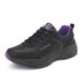 Autumn New Leather Thick Soled Sports Round Toe Fashionable Casual Women's Shoes, Running Shoes 070_vogvips.com