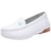 Air Cushion Nurse Shoes Women's White Work Shoes_vogvips.com