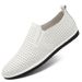 Men's Shoes Leather Thick-soled Soft-soled Casual Shoes Round Head Foot Cover Men's Casual Leather Shoes_vogvips.com