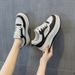 thick-soled White Shoes Women's Casual Versatile Student Women's Shoes_vogvips.com