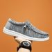 Extra Large Size Fly-woven Breathable Mesh One-pedal Loafers Size 39-47 Suitable For Sports Walking Breathable Casual Shoes Fashion Dress Shoes_vogvips.com