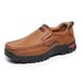 Size 48 Large Men's Casual Soft Sole Dad Winter New Breathable Leather Shoes_vogvips.com