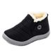 In Stock Winter With Fleece Lining, Warm Large Size Women's Shoes, Outdoor Cold-Resistant Northeastern Cotton Boots,_vogvips.com