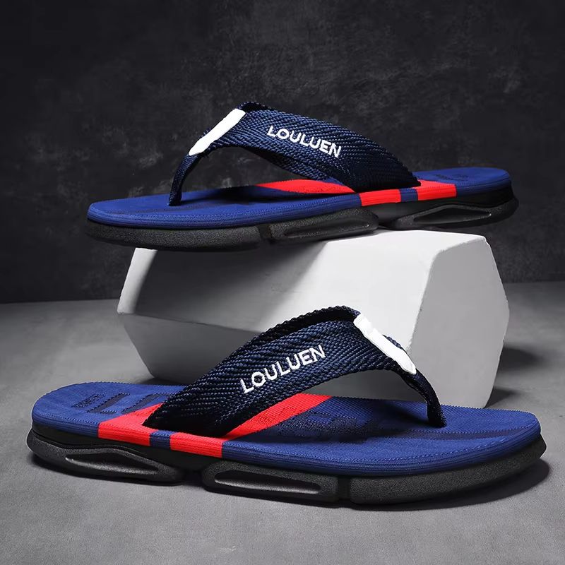 High Quality Fashion Flip Flops Casual Breathable Antiskid Beach Slippers Men Summer Outdoor_vogvips.com