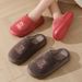 Cotton Slippers Autumn Winter Warm Home Use Thick Sole Non-Slip Odor-Free Couple Winter Warm Foot Slippers_vogvips.com