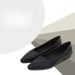 Women's Black Work 2026 New Model Office Soft-soled Flat Professional Flight Attendant Women's Pointed-toe Leather Shoes_vogvips.com