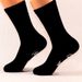 Men's and women's creative casual cotton socks sole letter non-slip adhesive floor socks_vogvips.com