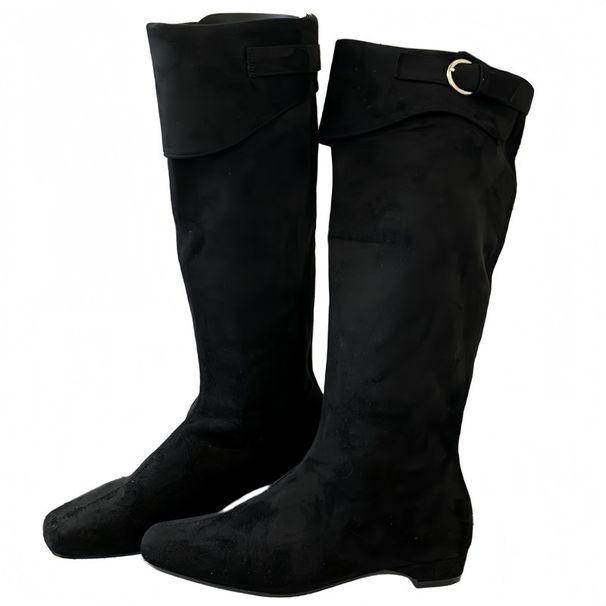Inner Height Increase Over-the-Knee Slouch Riding For Women Petite High Western Cowboy Long Boots_vogvips.com