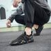 European Men's New Summer Trendy Fly-knit Breathable Sports Shoes, Outdoor Casual Versatile Lightweight Running Shoes_vogvips.com