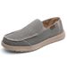 Big size super light casual cloth shoes men's new breathable slip-on lazy loafers_vogvips.com