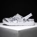 Baotou Beach Trendy Outdoor Slippers, Fashionable Breathable Sandals, Men's Perforated Shoes, Plus Size Slippers_vogvips.com