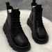 Z Internet Celebrity Martin For Women Versatile 2024 New Fashion British Style Platform Thick Sole Height-Increasing_vogvips.com