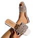 2026 Summer New Shiny Rhinestone Slippers Flat Sandals For Women Casual Low-Heel Slide Sandals Beach Shoes_vogvips.com