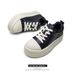 Small white shoes with thick soles men's and women's height-raising casual board shoes_vogvips.com