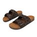 New Large Men's Pers With Soft Cork Soles Outdoor Wear On The Beach, Lightweight And Comfortable For Home Use, Anti_vogvips.com