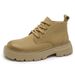 Short Boots Men's Retro Martin Boots Lace-Up Men's Boots Short Casual Youth Thick-soled Tide Boots_vogvips.com
