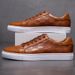 Top-layer Cowhide Spring And Autumn Business Sneakers, Men's Genuine Embossed Casual Vintage Small Leather Shoes,_vogvips.com
