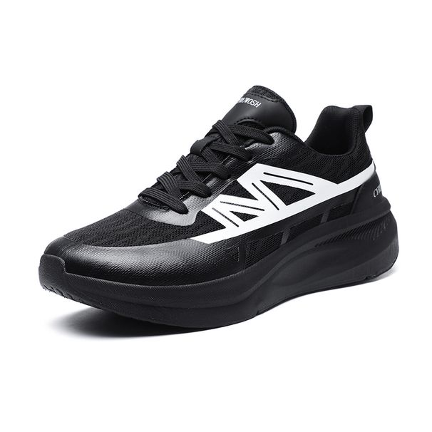New Men Running Shoes Jogging Breathable Casual Fashion Outdoor Leisure Loafers Brand Comfortable Blade Walking Lace-up Sneakers_vogvips.com