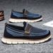 Men's Autumn 2025 Mesh Breathable Casual - One Step British Style Lazy Shoes_vogvips.com