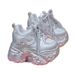 Women's Thick-soled Dad 2026 Spring New Model, Rhinestone Fashion, Height-increasing Women's Shoes, Versatile Sports And_vogvips.com