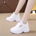 Foreign Trade Cross-Border Dad For Women, Ins Trendy Shoes, Thick-Soled Versatile Autumn Indoor Height-Increasing Casual_vogvips.com