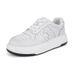Height-increasing Leather Thick-soled White Shoes, Women's Thick-soled Non-slip Panda Shoes, Sports And Leisure 100_vogvips.com
