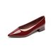 Temperament Small Pointed Versatile Commuting Shallow Mouth Thin Simple Low Heel Single Shoes Women_vogvips.com