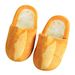 Simulation Bread Winter Home Soft Bottom Non-Slip Plush Warm Cotton Slippers For Woman Man Comfort Babouche_vogvips.com