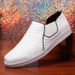 Euro Step Loafers Brand Trendy Autumn Slip-On Sneakers New Men's Casual Shoes Large Size_vogvips.com