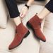 European Warm Series New Large Size 48 Martin Men's High-top Suede Short Boots Chinese Leather Shoes Plus Velvet Cotton_vogvips.com