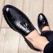 Fashion Shoes Office Shoes Slip-on Shoe Mens Leather Shoe Berathable Moccasins Fringed Men Shoes 2025 New Zapatos Para Hombres_vogvips.com