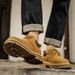 European Warm Series 2025 Autumn Low-top Martin Shoes British Style Short Classic Work Men's Boots Trendy Mid-top_vogvips.com