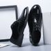 Men’s Shoes Men's Leather Shoes Korean Version Of British Fashion Shoes Men's Leather Shoes Casual Breathable Business Formal Leather Shoes_vogvips.com