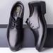 Summer For Men Buine Formal Caual Interview Work Height Increaing Breathable Groom Derby Fahion Men' Leather_vogvips.com