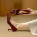 Stiletto High-heeled Shoes 2026 Spring New French Light Luxury Square Buckle Pointed Toe Soft Leather Slip-on Shallow Shoes That D_vogvips.com