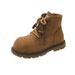 Thick-Soled Kapibara Martin Women 2025 Autumn New British Style Casual Ankle Yellow Boots For Adults_vogvips.com