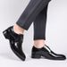European Warm Series Autumn Winter New Men's Business Formal Leather Breathable British Style Pointed Toe Slip-On Groom Wedding Shoes_vogvips.com