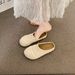 2025 New French Style Summer Knitted Korean Version Women's Slippers Evening Breeze Thick Sole Slip-On Lazy Shoes_vogvips.com