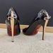 2026 New Model Gold Sharp-Heeled Red Sole High Heels, Elegant And Sophisticated Patent Leather Pointed Toe Sexy_vogvips.com