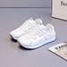 Single-layer Sneakers 2026 New Popular Summer Thin Mesh Breathable Super Trendy Running Casual Forrest Gump Shoes_vogvips.com