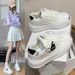 Little White Shoes Female And Female Students Leisure Sports Versatile Board Shoes Street Shooting_vogvips.com