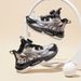 Kids' shoes boys basketball shoes new autumn mesh swivel buckle children's sports shoes boys casual shoes_vogvips.com
